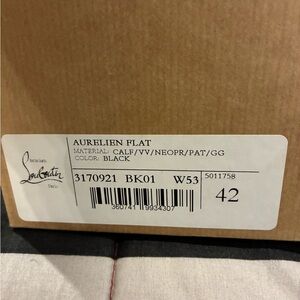 Christian Louboutin Aurelien Flat Black Sneakers